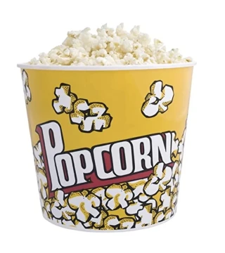 POPCORN BUCKET 9.5 X 8.3 INCH