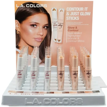 DUAL ENDED HIGHLIGHTER AND BRONZER/CONTOUR STICKS DISPLAY