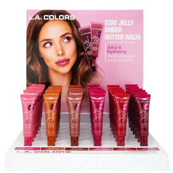 STAY JELLY SHEER BUTTER BALM DISPLAY