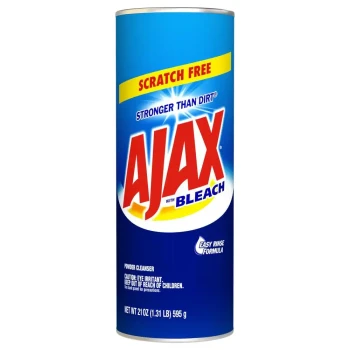 AJAX WITH BLEACH SCRATCH FREE 21 OZ