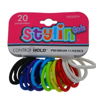 STYLIN GIRLS SMALL PONYHOLDES 20 PACK