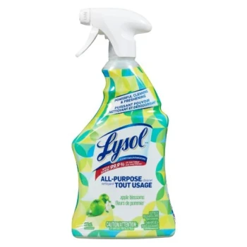 LYSOL DISINFECTING SPRAY ALL PURPOSE CLEANER APPLE BLOSSOMS 650 ML