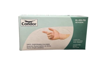 (XL) VINYL DISPOSABALE GLOVES