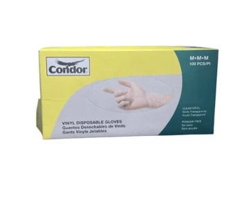 (M) VINYL DISPOSABALE GLOVES