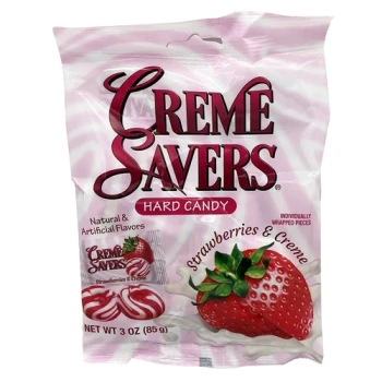 CRME SAVERS STRAWBERRY
