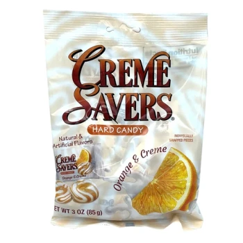 CREME ORANGE HARD CANDY