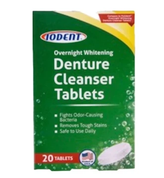 DENTURE CLEANSER TABLETS