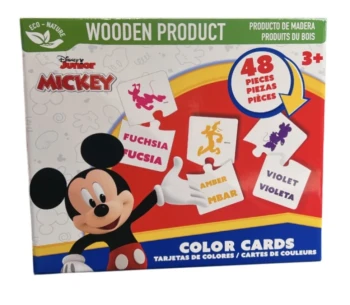 MICKEY MOUSE COLOR CARDS