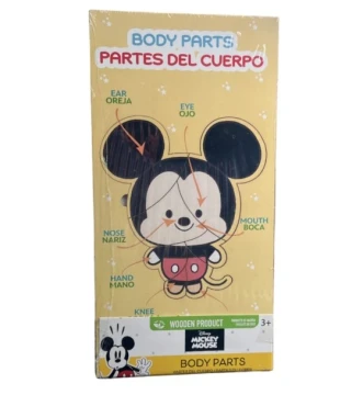 MICKEY MOUSE PUZZLE BODY PARTS