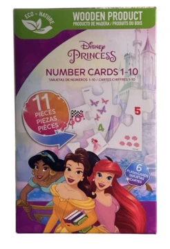PRINCESS NUMBER CARDS 1-10
