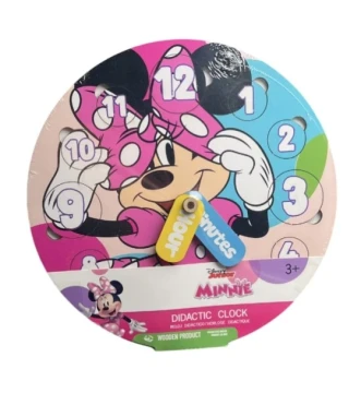 MINNIE MOUSE DIDACTIC CLOCK