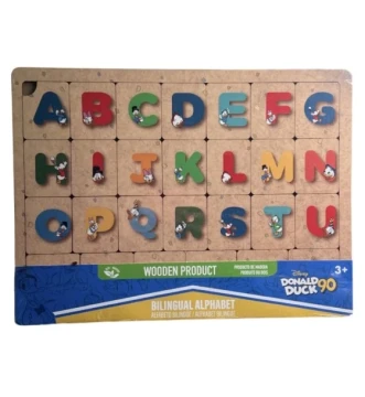 DONALD DUCK PUZZLE ALPHABET