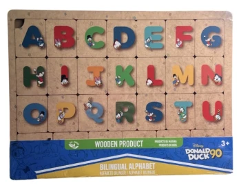 DONALD DUCK PUZZLE ALPHABET