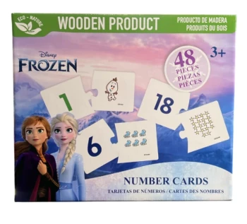 FROZEN NUMBER CARDS