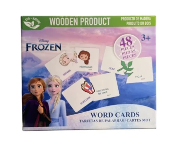 FROZEN WORD CARDS