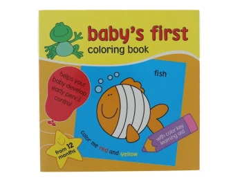 BABYS FIRST COLORING BOOK XXX