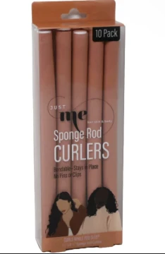 SPONGE ROD CURLER 10 PACK