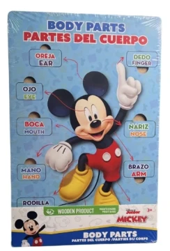 MICKEY MOUSE PUZZLE BODY PARTS