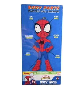 SPIDEY PUZZLE BODY PARTS