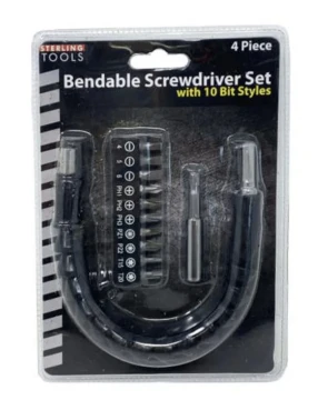 BENDABLE SCREWDRIVER SET