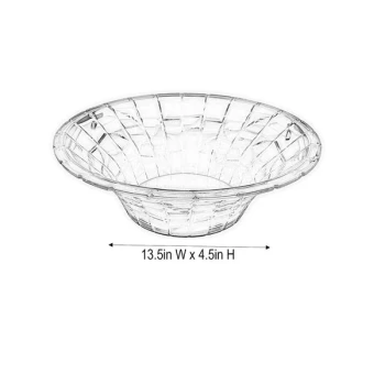 PLASTIC BOWL 34.5CM