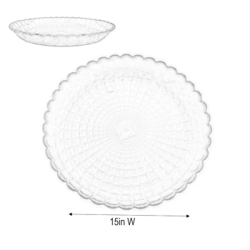 PLASTIC TRAY 38CM