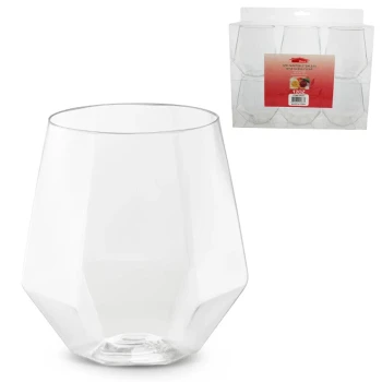 STEMLESS WINE GLASS 6PC SET 12OZ