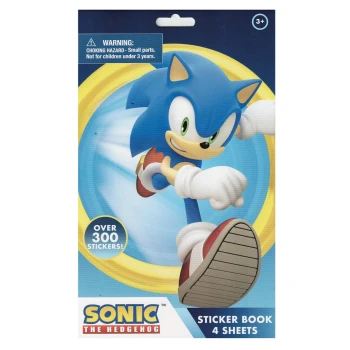 SONIC THE HEDGEHOG STICKER BOOK
