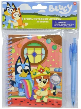 BLUEY NOTEBOOK WITH PEN