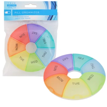 PILL ORGANIZER 7 COMPARTMENT