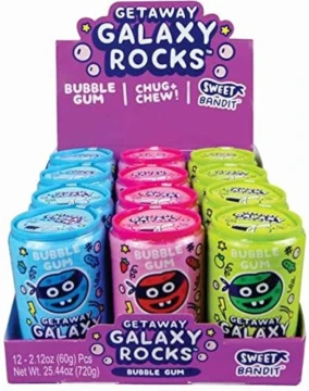 GALAXY ROCKS BUBBLE GUM
