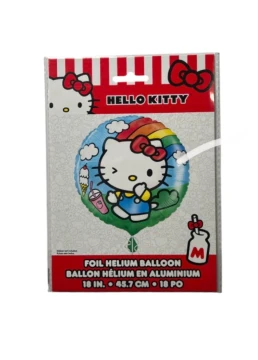 HELLO KITTY FOIL HELIUM BALLOON 18 INCH