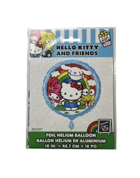 HELLO KITTY AND FRIENDS FOIL HELIUM BALLOON 18 INCH
