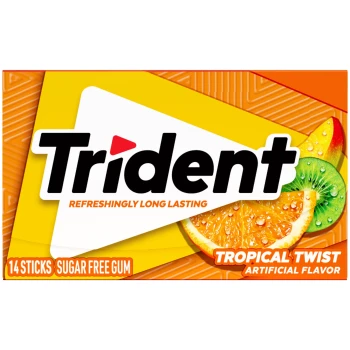 TRIDENT TROPICAL TWIST GUM