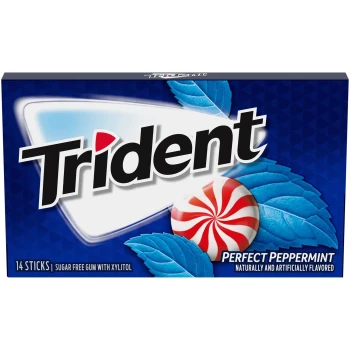TRIDENT PERFECT PEPPERMINT GUM