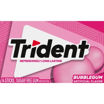 TRIDENT BUBBLE GUM