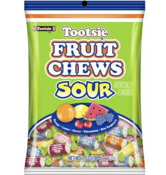TOOTSIE FRUIT CHEWS SOUR