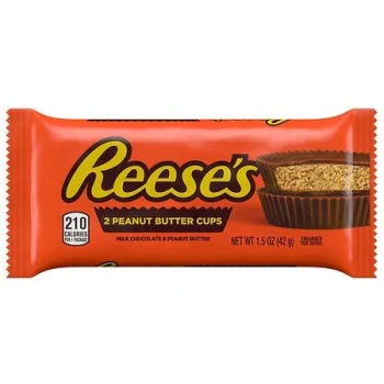 REESES PEANUT BUTTER CUPS 2 COUNT