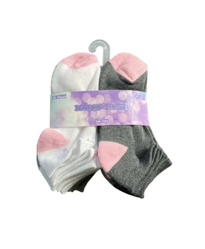 KIDS LOVE AT FIRST SIGHT SOCKS LOW CUT 10 PAIR