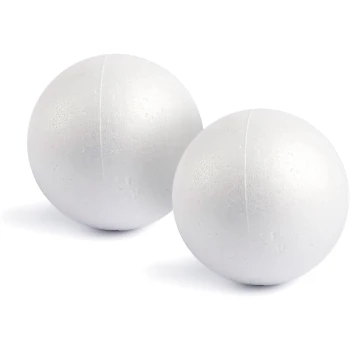 FOAM HALF BALLS 4 COUNT APPROX 4 INCH