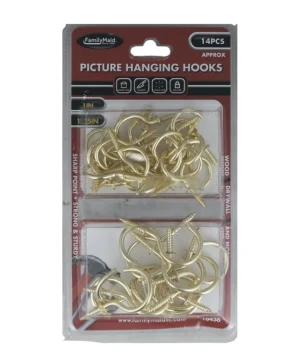 PICTURE HANGING HOOKS 25 PC