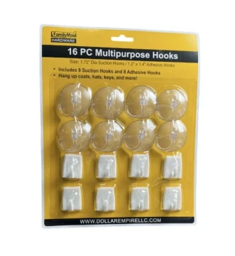 2.49 16 PC MULTIPURPOSE HOOKS