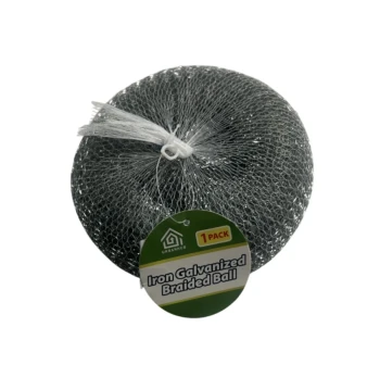 IRON GALVANIZED BRAIDED BALL 1 PACK