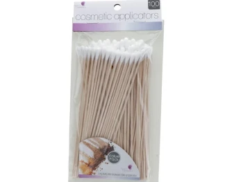 COSMETIC APPLICATORS WOODEN