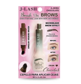 BRUSH ON BROWS CHOCOLATE