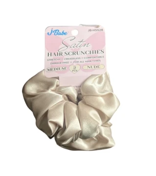 NUDE HAIR SCRUNCHIES