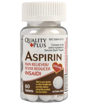 ASPIRIN PAIN RELIEVER 60 TABLETS