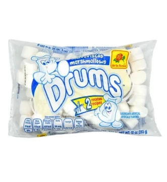 2.49 DRUMS MARSHMALLOWS 10 OZ XXX