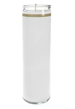 WHITE RELIGIOUS CANDLE