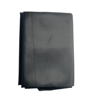 BLACK POLYESTER TABLE COVER 60 X 102 INCH
